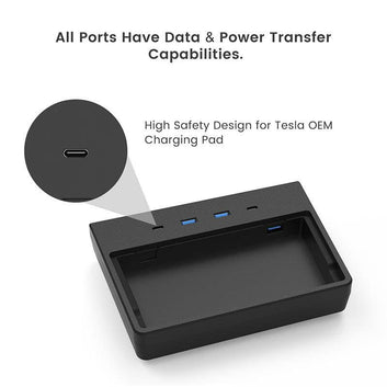 Tesla Model 3 & Model Y USB-C Hub - Efter 2020